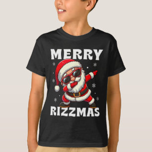 T-shirt Joyeux Rizzmas Skibidi Rizzmas Drôle Noël Rizz