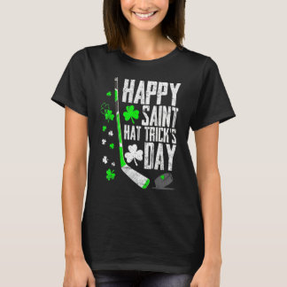 T-shirt Joyeux Saint Casquette Trick S Day Tee Ice Hockey 