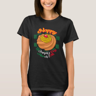 T-shirt Joyeux Saint Joseph's Day 19 mars Zeppole Christ