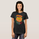 T-shirt Joyeux Saint Joseph's Day 19 mars Zeppole Christ (Devant entier)
