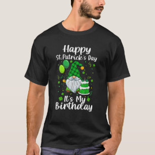 T-shirt Joyeux Saint Patrick C'est mon Shamrock d'annivers