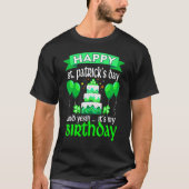 T-shirt Joyeux Saint Patrick S Day Et Oui C'Est Mon Annive (Devant)
