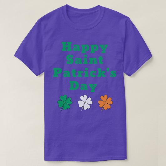 T-shirt Joyeux Saint-Patricks (Design devant)