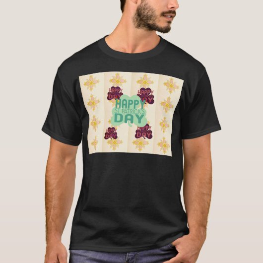 T-shirt Joyeux Saint Patrick's Day Lovely Art Print (Devant)