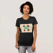 T-shirt Joyeux Saint Patrick's Day Lovely Art Print (Devant entier)