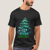 T-shirt Joyeux sapin de Noël (Devant)