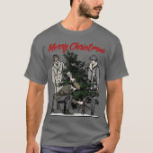 T-shirt Joyeux sapin de Noël (Devant)