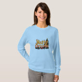 T-shirt Joyeux sapin de Noël (Devant entier)