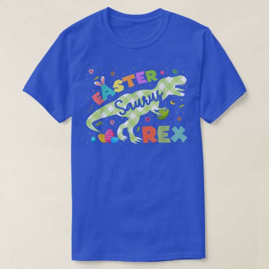 T-shirt Joyeux Saurus De Pâques Sont Tre Avec L'Oreille De (Design devant)