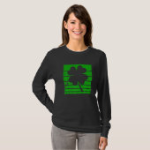 T-shirt Joyeux Shamrocks de la Saint Patrick (Devant entier)