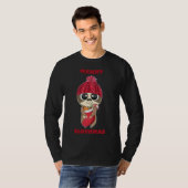 T-shirt Joyeux Slothmas Long (Devant entier)