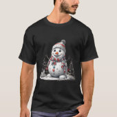 T-shirt Joyeux Snowman Chuckles Tee (Devant)