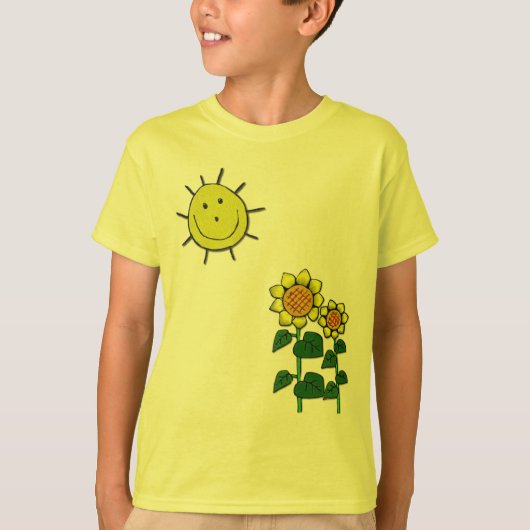 T-shirt Joyeux soleil (Devant)