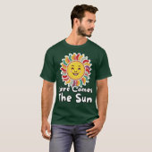 T-shirt Joyeux soleil (Devant entier)