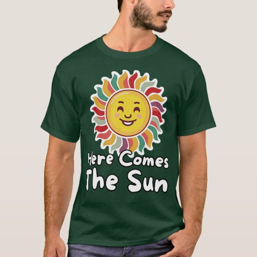 T-shirt Joyeux soleil (Devant)