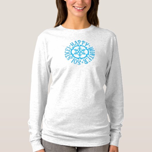 T-shirt Joyeux solstice d'hiver ! (Devant)