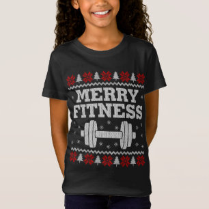 T-Shirt Joyeux sport laide pull de Noël