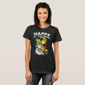 T-shirt Joyeux St Cat Tricks Day Chats Saint Paddys St Pat (Devant entier)