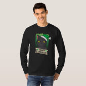 T-shirt Joyeux St Catricks Day Chat Jour de la Saint Patri (Devant entier)