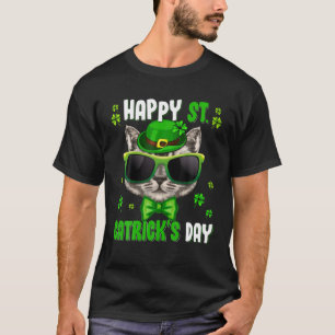 T-shirt Joyeux St Catrick's Day Funny Chat Jour de la Sain