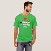 T-shirt Joyeux St Paddy's Day Rainbow (Devant entier)