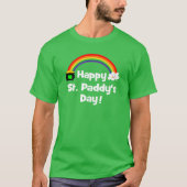 T-shirt Joyeux St Paddy's Day Rainbow (Devant)