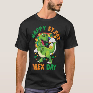 T-shirt Joyeux St Pat Rex Day Dinosaur Rex St Patrick's Yo
