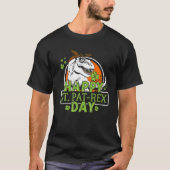 T-shirt Joyeux St Pat-Rex Day Dinosaur St Patrick Dinosaur (Devant)