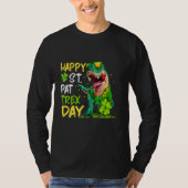T-shirt Joyeux St Pat Rex Day Toddler Kids Dino Saint Patr (Devant)