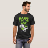 T-shirt Joyeux St Pat Rex Dinosaur Saint Patrick pour (Devant entier)
