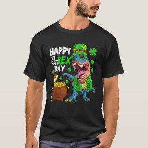 T-shirt Joyeux St Pat Rex Saint Patrick S Day Dinosaur