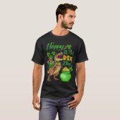 T-shirt Joyeux St Pat Rex Saint Patrick's Day Dinosaur Kid (Devant entier)