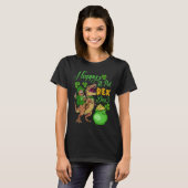 T-shirt Joyeux St Pat Rex Saint Patrick's Day Dinosaur Kid (Devant entier)
