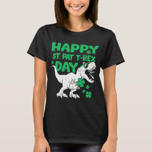 T-shirt Joyeux St Pat T-Rex Saint Patrick's Day Dinosaur B