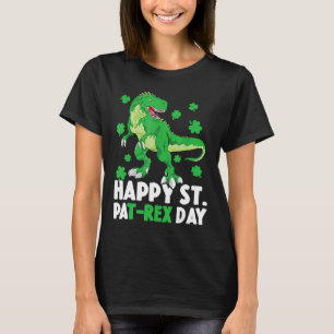 T-shirt Joyeux St Pat T Rex Saint Patrick's Day Dinosaur B