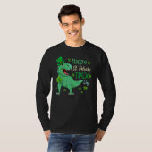 T-shirt Joyeux St Pat T Rex Saint Patrick's Day Dinosaur B (Devant entier)