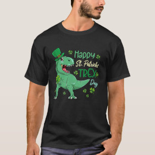 T-shirt Joyeux St Pat T Rex Saint Patrick's Day Dinosaur B