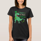 T-shirt Joyeux St Pat T Rex Saint Patrick's Day Dinosaur B (Devant)