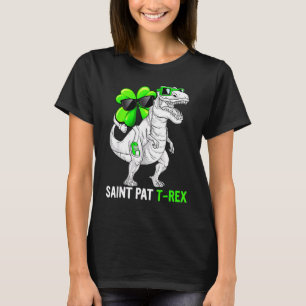 T-shirt Joyeux St Pat T Rex Saint Patrick's Day Dinosaur B