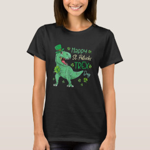 T-shirt Joyeux St Pat T Rex Saint Patrick's Day Dinosaur B