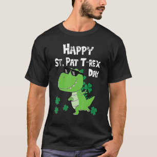 T-shirt Joyeux St Pat T Rex Saint Patrick's Day Dinosaur B