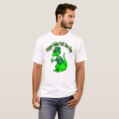 T-shirt Joyeux St Pat T-Rex Saint Patrick's Day Dinosaur T (Devant entier)