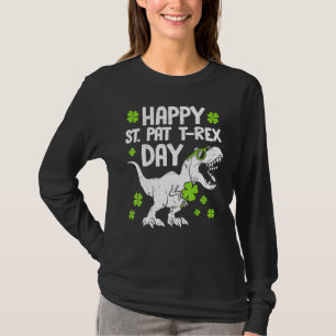 T-shirt Joyeux St Pat Trex Day Dino Jour de la Saint Patri