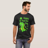T-shirt Joyeux St Pat Trex Day Dinosaur Funny St patrick (Devant entier)