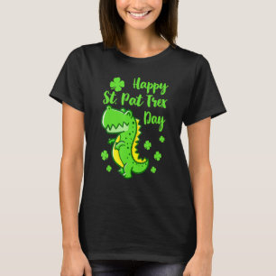 T-shirt Joyeux St Pat Trex Day Dinosaur Funny St patrick