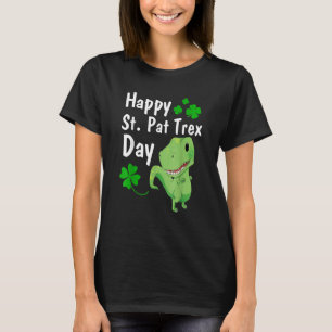 T-shirt Joyeux St Pat Trex Day Dinosaur St Patrick S Day