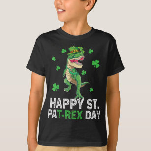 T-shirt Joyeux St Pat Trex Day Dinosaur Toddler St patrick