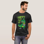 T-shirt Joyeux St Pat Trex Day Funny Patricks Day Dinosaur (Devant entier)