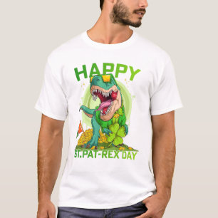 T-shirt Joyeux St Pat Trex Day Funny Saint Patricks Day Di