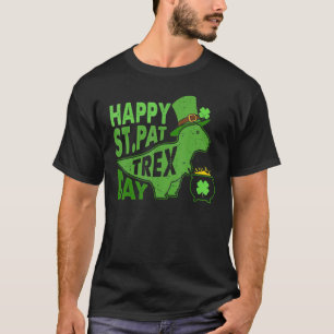 T-shirt Joyeux St Pat Trex Day Saint Patrick Dinosaur Garç